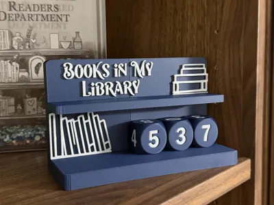 Library Book Collection Tracker - Free 3D Print Model - MakerWorld