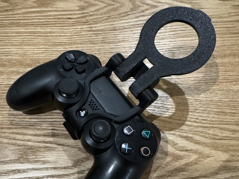 MagSafe phone mount for PS4 Dualshock 4 controller