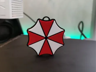 Umbrella Corporation Keychain NO AMS