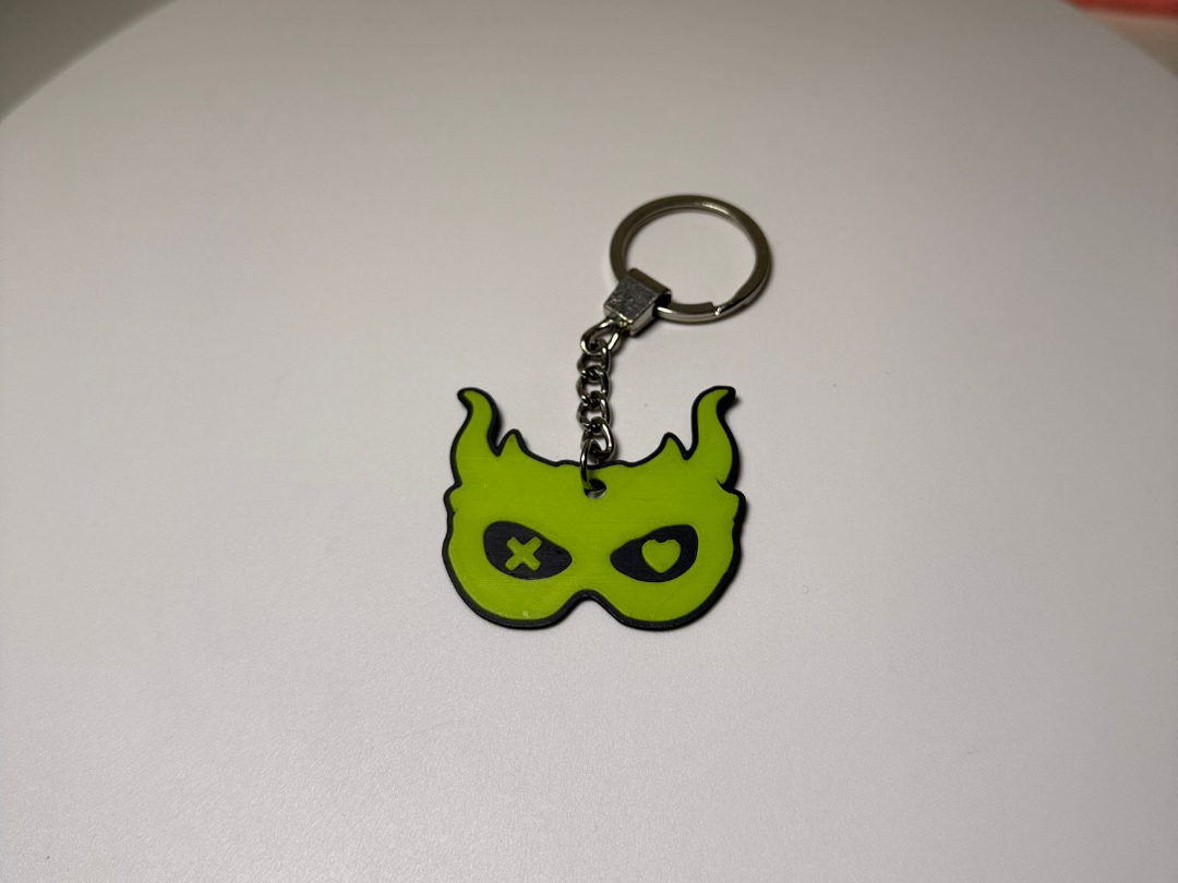 Tyler Mask from Game On keychain
