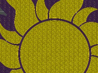 TANGLED SUN PIN BOARD