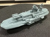 Cuirassé miniature détaillé — photo 2