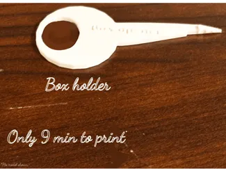 Keychain box opener