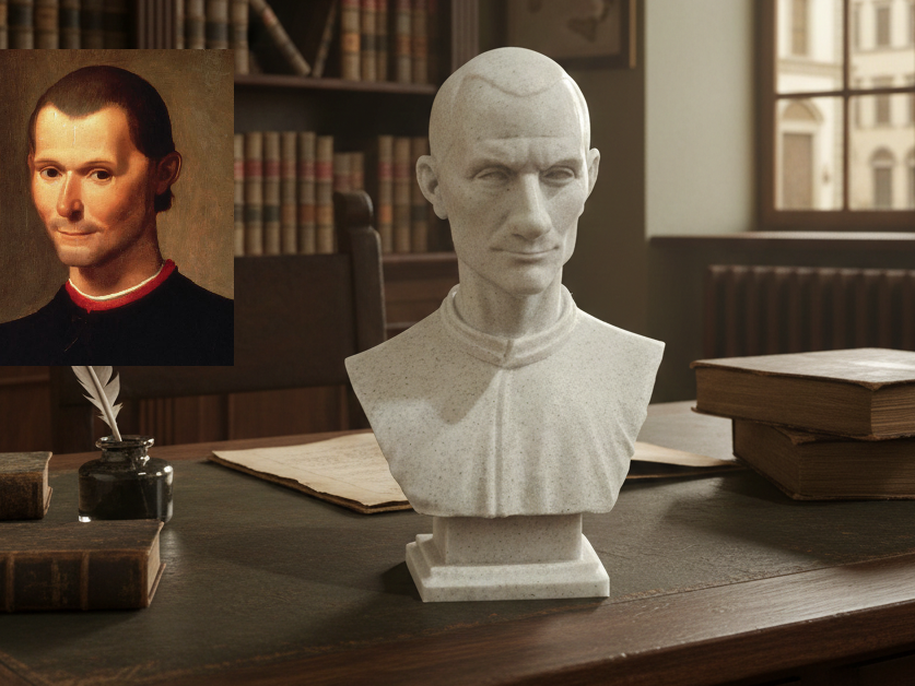 Niccolò di Bernardo dei Machiavelli — Bust