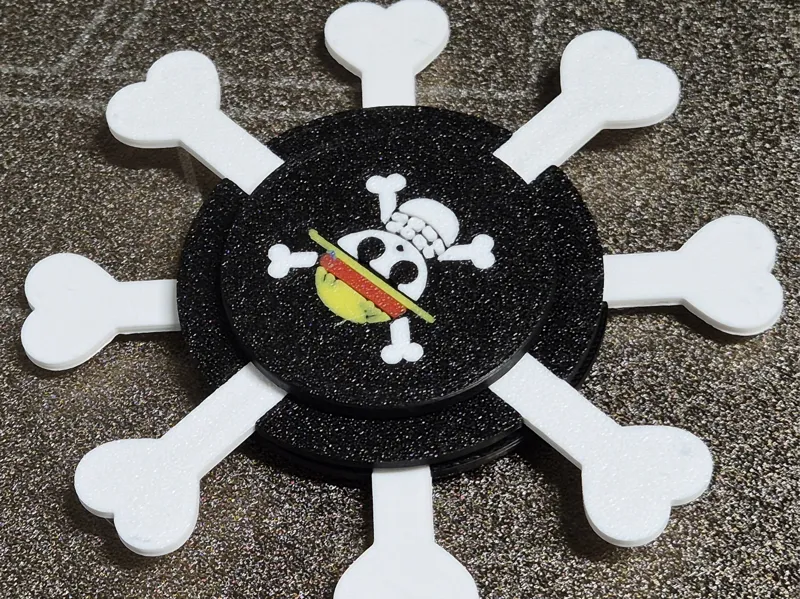 OnePiece Manga-Anime "jolly roger" fidget spinner 