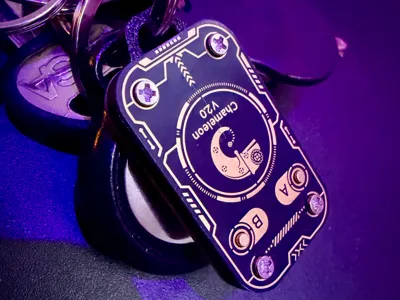 ChameleonUltra Keyring Frame with Thread
