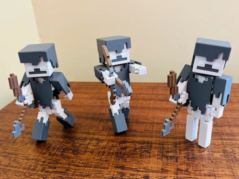 Minecraft Skeleton Stray – Articulated
