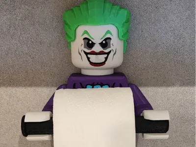 Brick Joker toilet paper holder