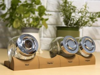 Customizable IKEA RAJTAN Spice Jar Storage System
