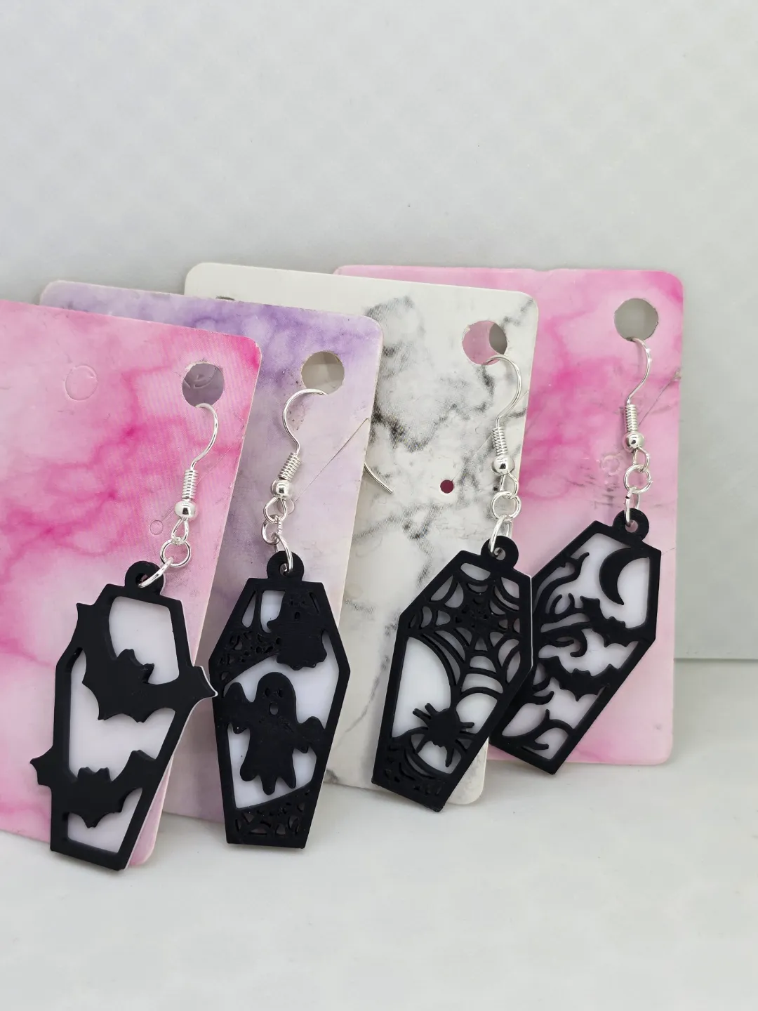 4 Coffin Earrings view 3