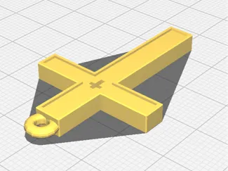 Cross with mini cross
