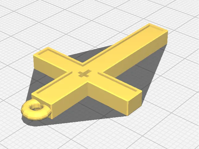 Cross with mini cross
