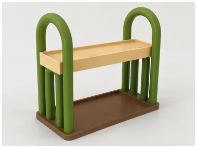 Modern Jewelry & Key Organizer Stand