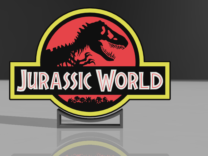 Jurassic World lightbox