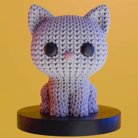 Knitted Kitty - No AMS view 2
