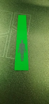 Beam with human