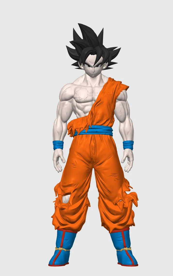 Goku Model Reference Goku - Free 3D Print Model - MakerWorld