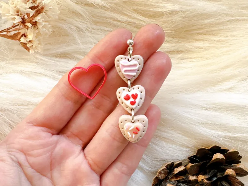 Cortador de corazón para arcilla polimérica