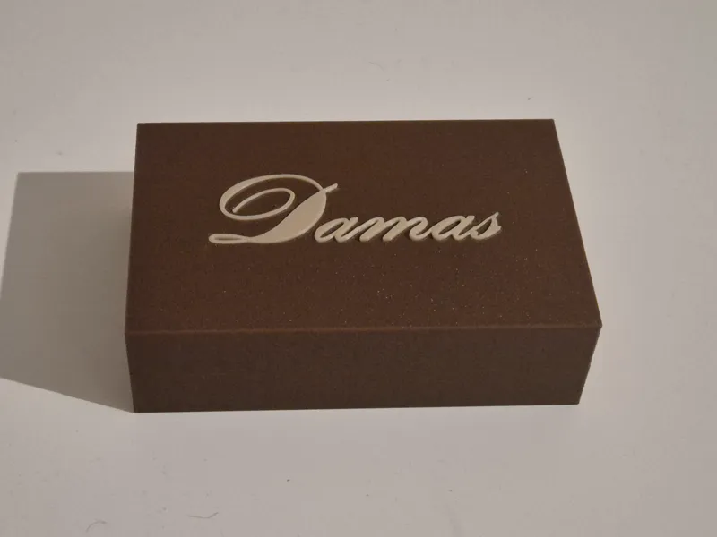 Caja Fichas Juego de Damas