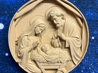 Nativity Scene Wall Decor