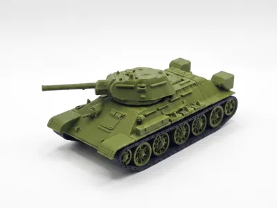 T-34/76 1942 meduim tank model 1:72