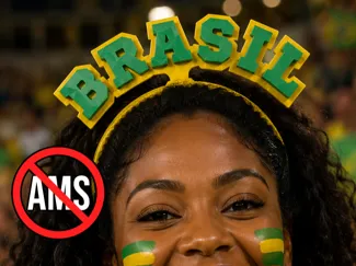 Tiara Copa do Mundo Desmontável Brasil (Headband)