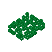Jeu d'équilibre Tetris, pack complet de pièces — photo 2