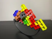 Jeu d'équilibre Tetris, pack complet de pièces — photo 3