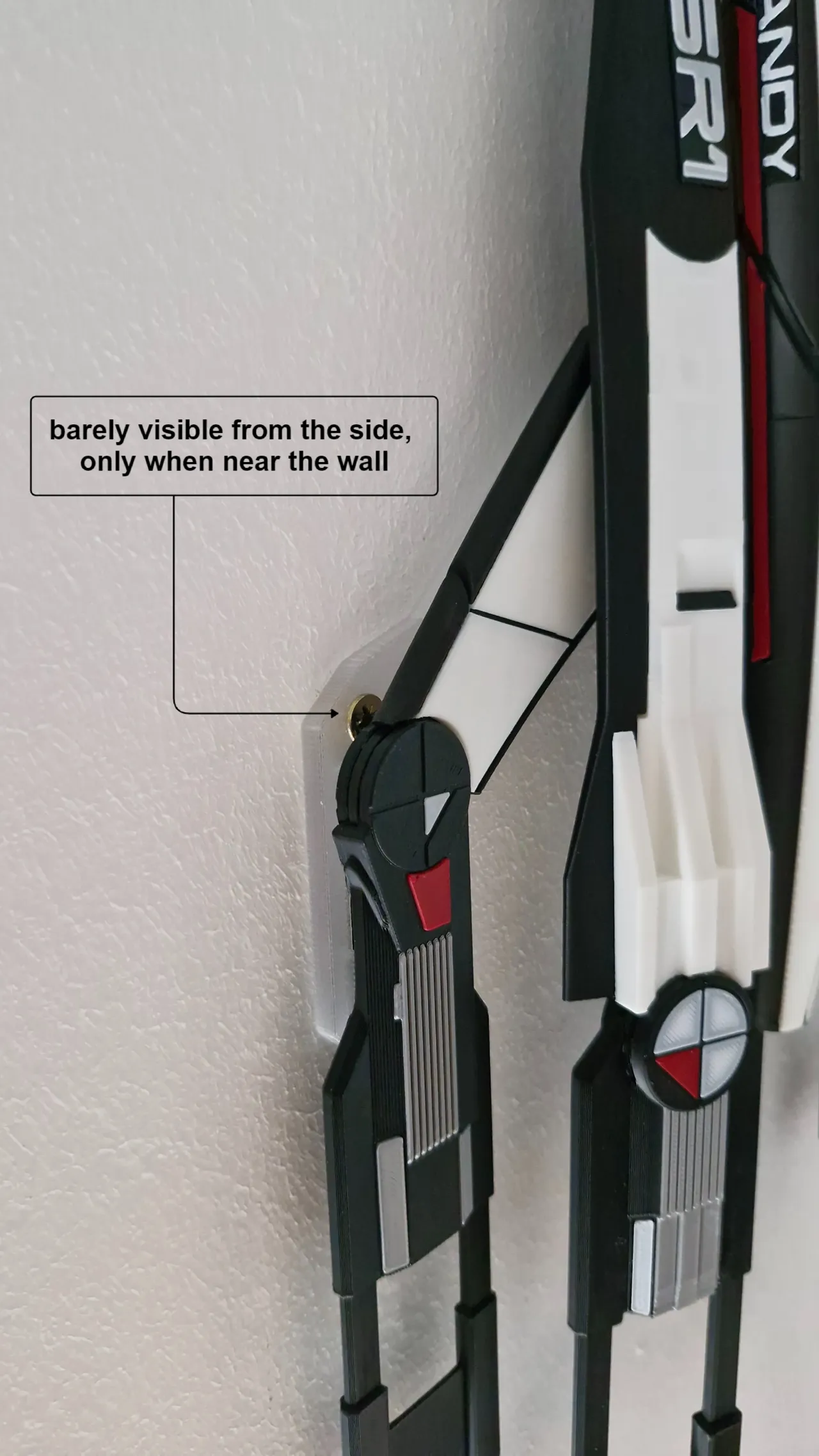 Vertical wall mount for Normandy by @prelog.jure view 3