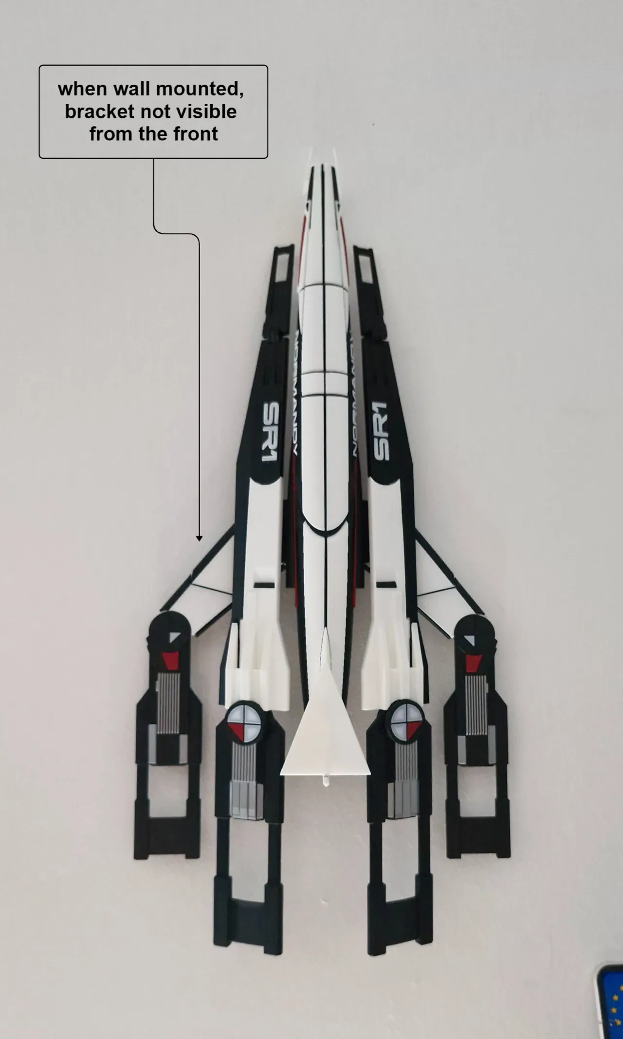 Vertical wall mount for Normandy by @prelog.jure view 2