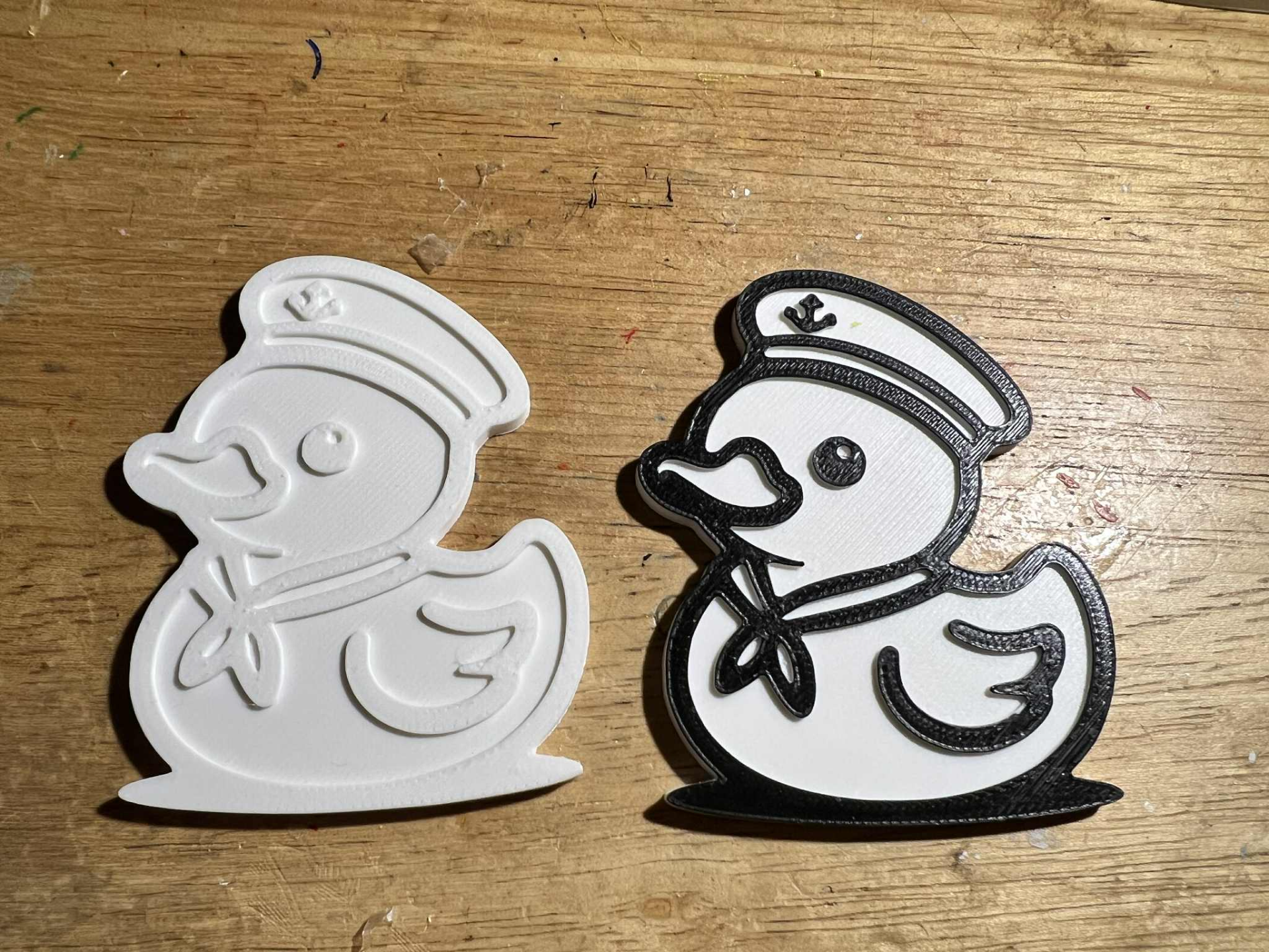 cruising duck coloring fun sailor