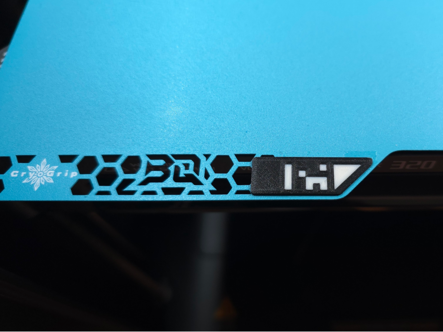 H2C BIQU Glacier QR Code (Engineering Plate)
