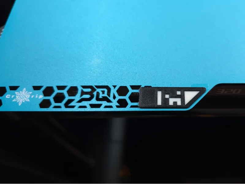 H2C BIQU Glacier QR Code (Engineering Plate)