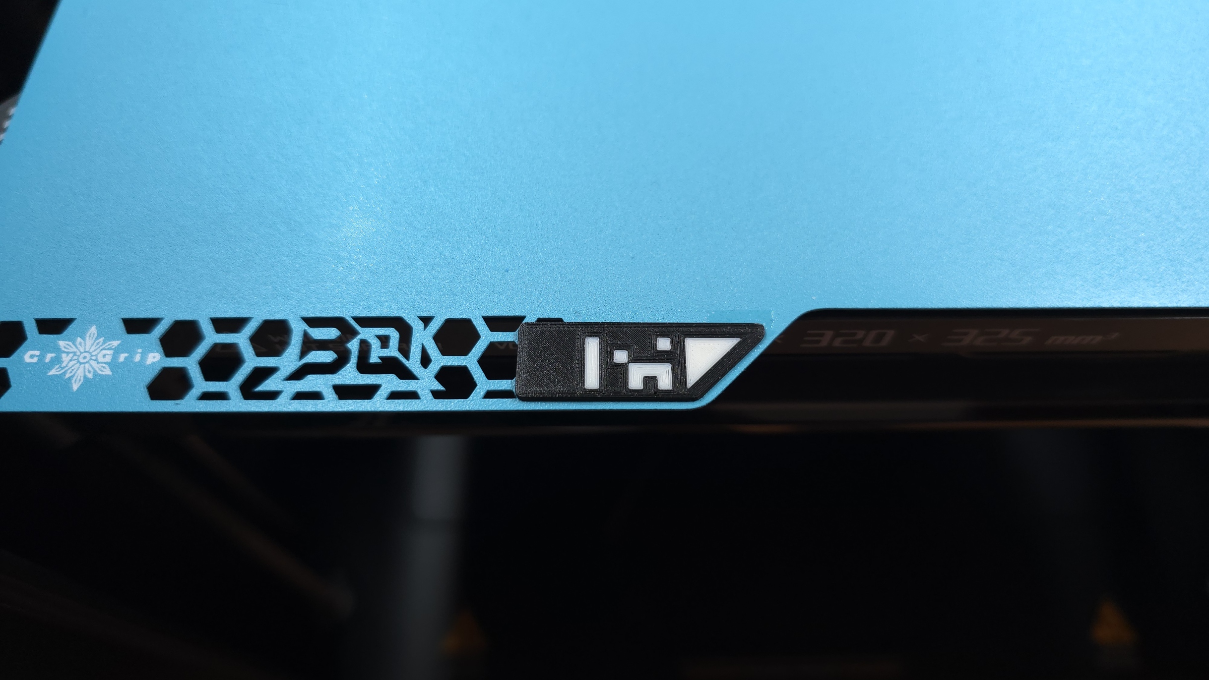 H2C BIQU Glacier QR Code (Engineering Plate) - Free 3D Print Model