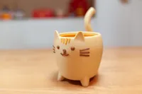 猫猫自浇水花盆-多色版