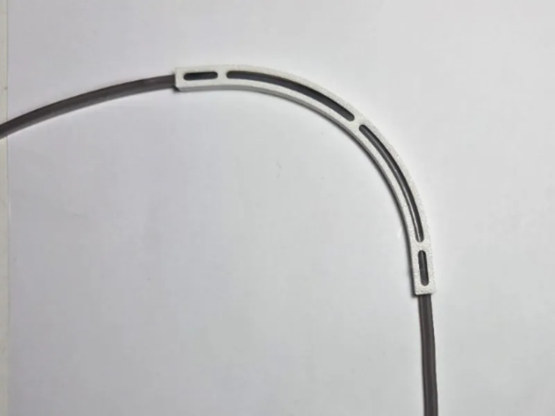 Curva 90° per tubi ptfe