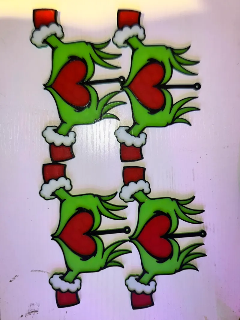 grinch xmas ornament