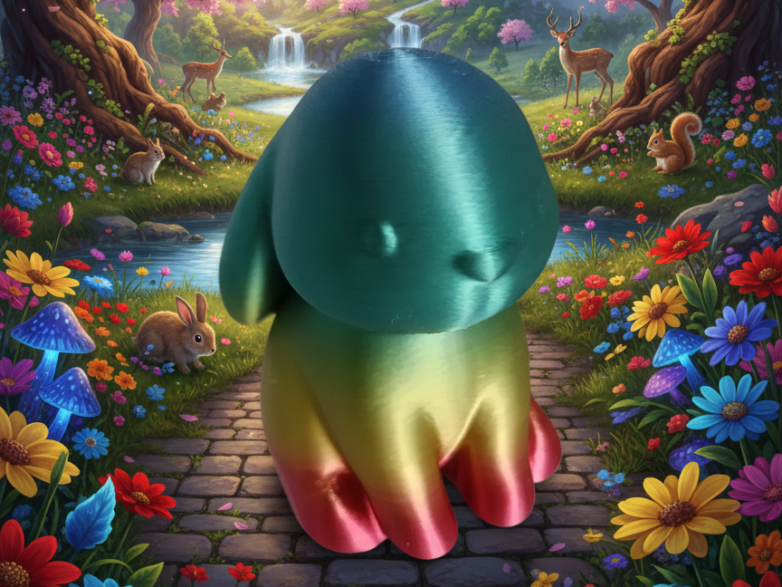 Lapin minimaliste trop mignon