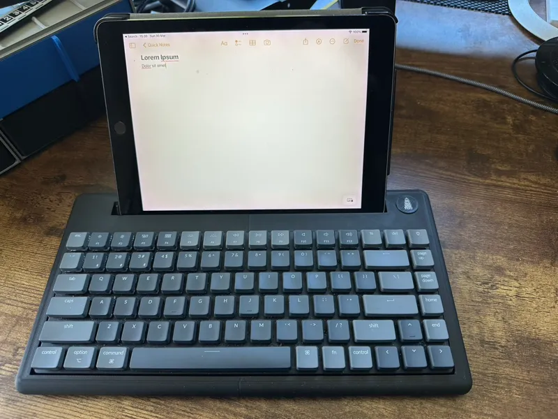 iPad/Tablet Stand and Keyboard Tray (Customisable)
