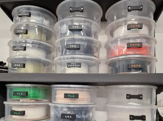 Amazon Filament Storage Container Magnetic Labels