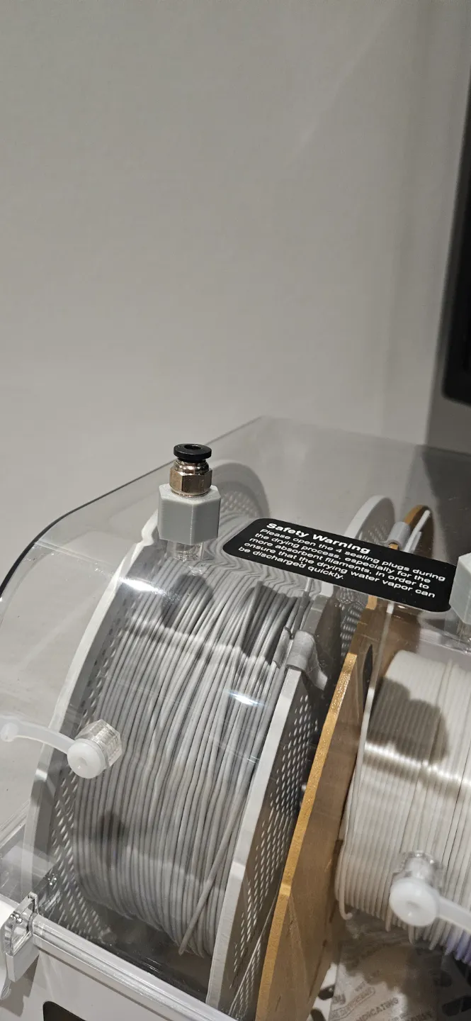 Sovol SH01 Bulkhead PTFE Connector Remixed by OLLIEZ4 - MakerWorld