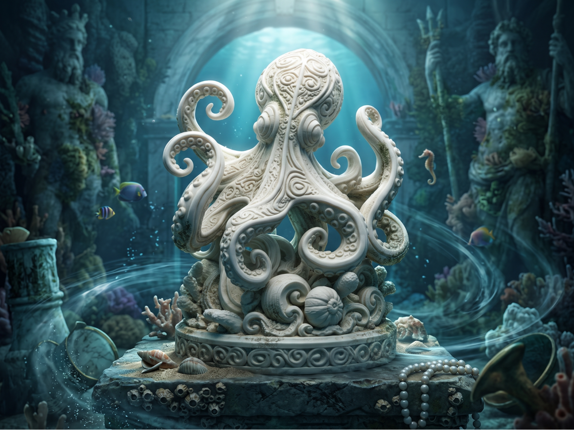 Ornamental Octopus Relic