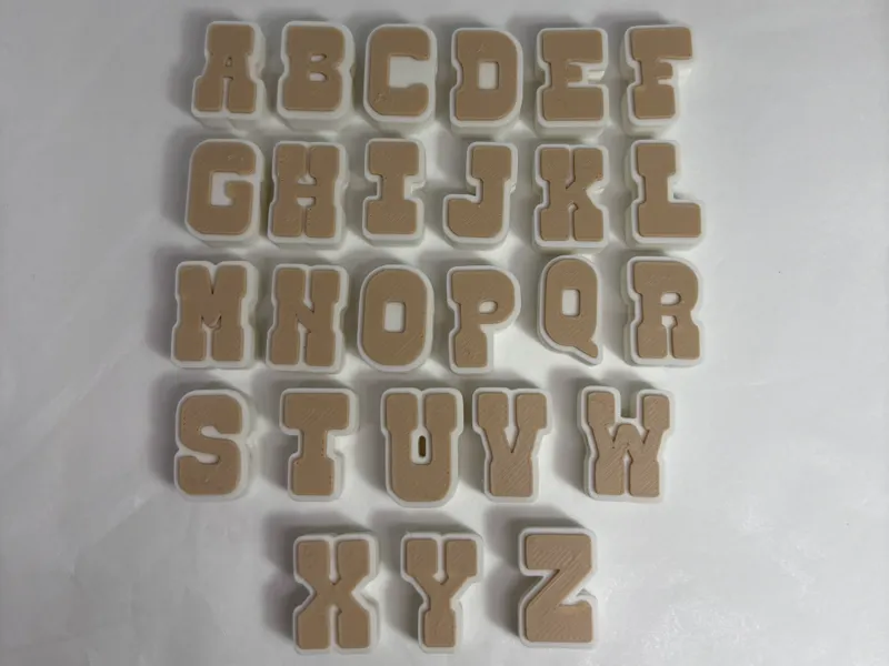 Cowboy Cool Letter beads
