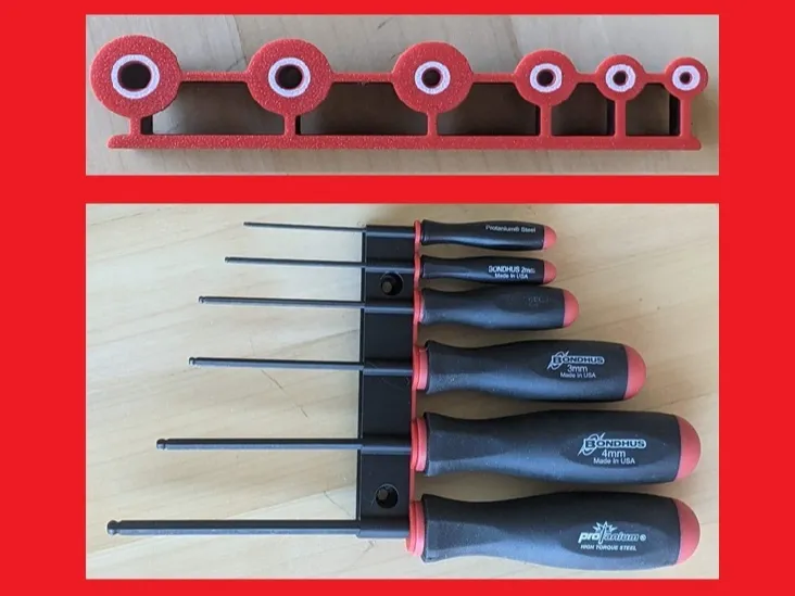 Bondhus Hex Driver Horizontal Holder