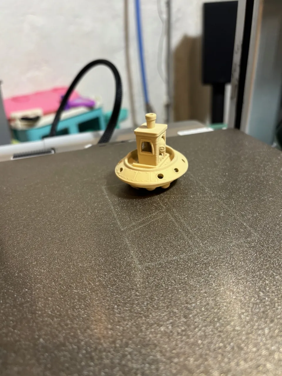 unidentified flying benchy view 2