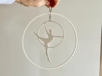 Silhouette Ballerina sospesa 