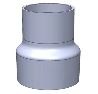 dust collar for evolution saw to 37mm OD shop vac
