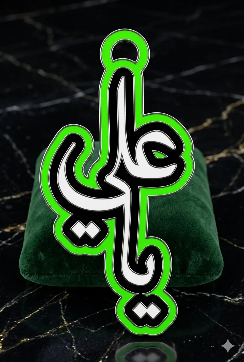 Ali (Keychain) - Free 3D Print Model - MakerWorld