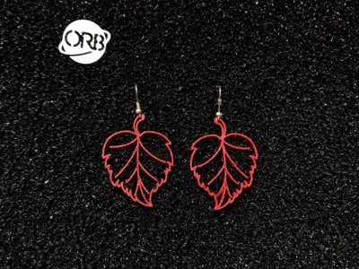 Leaf Filigree Earrings