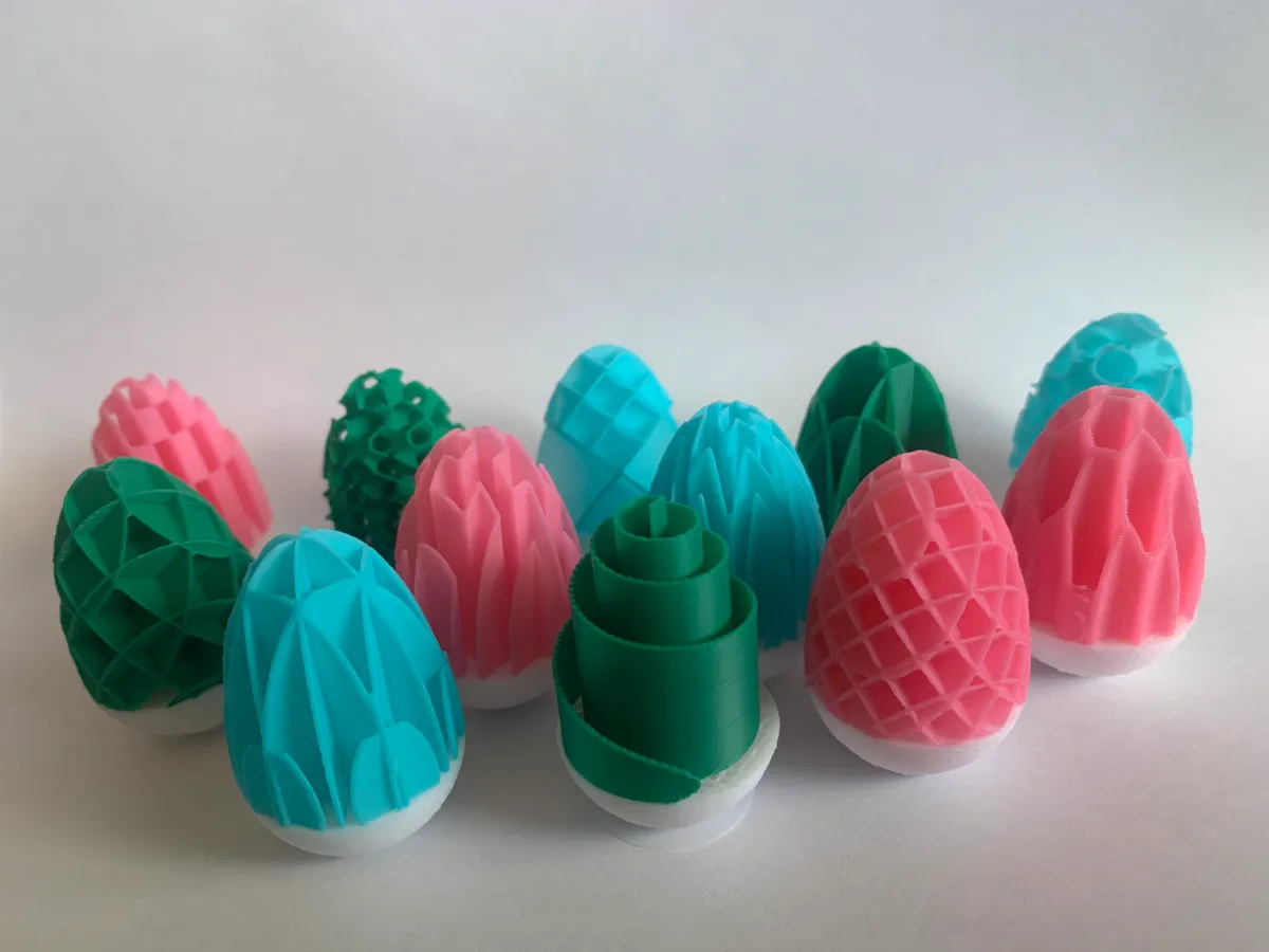 Infill Collection - Easter Egg edition - Free 3D Print Model - MakerWorld